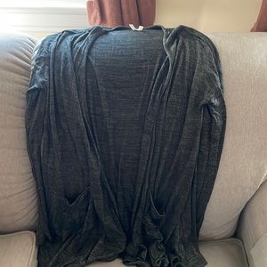 Lightweight cardigan with pockets, size S, EUC